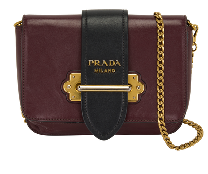 Cahier, &pound;210, Handbags, Burgundy, Leather, Front view